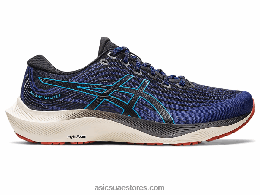 Asics أزرق نيلي / أسود جل كايانو لايت 3 2N24DJ635