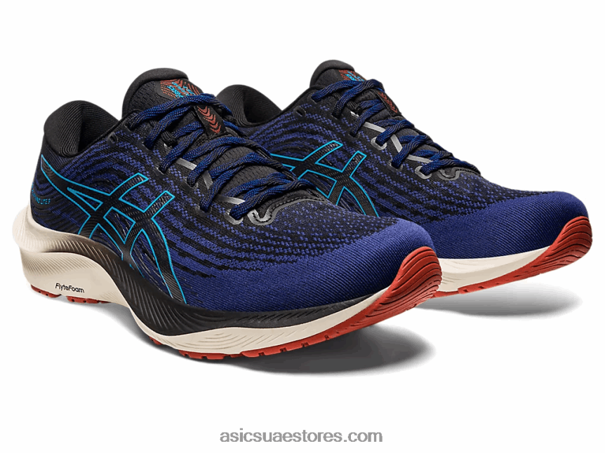 Asics أزرق نيلي / أسود جل كايانو لايت 3 2N24DJ635