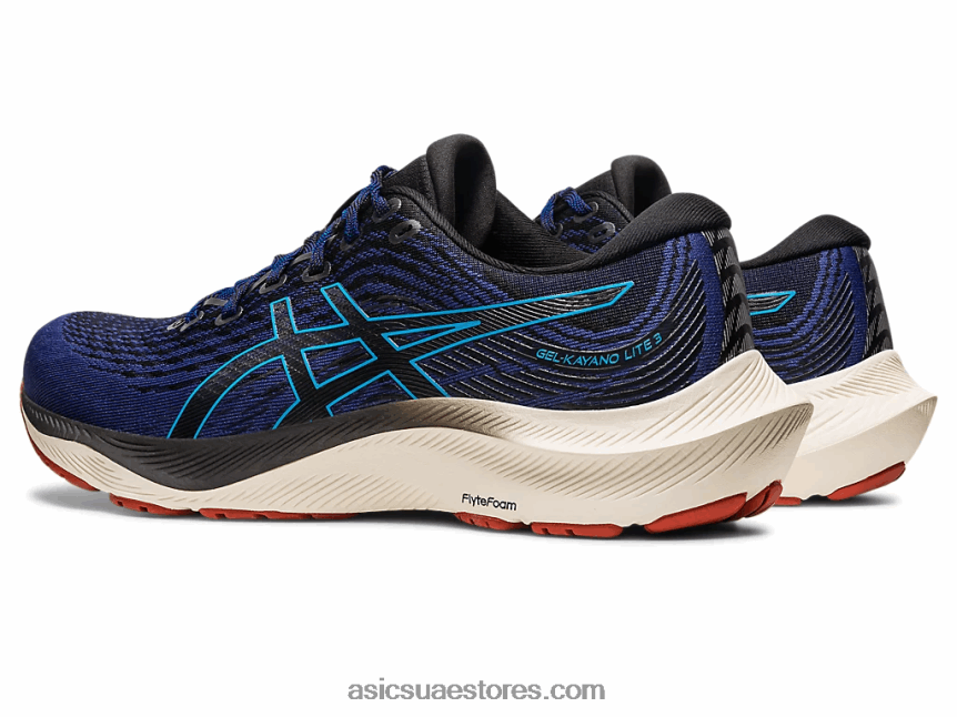 Asics أزرق نيلي / أسود جل كايانو لايت 3 2N24DJ635