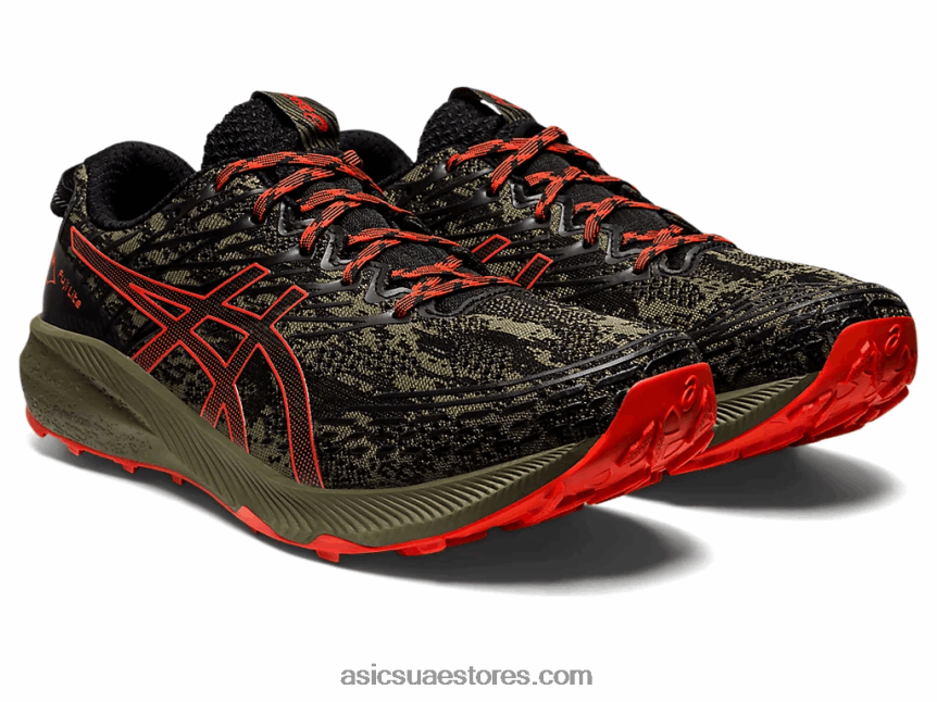 Asics عباءة خضراء / طماطم كرزية فوجي لايت 3 2N24DJ735