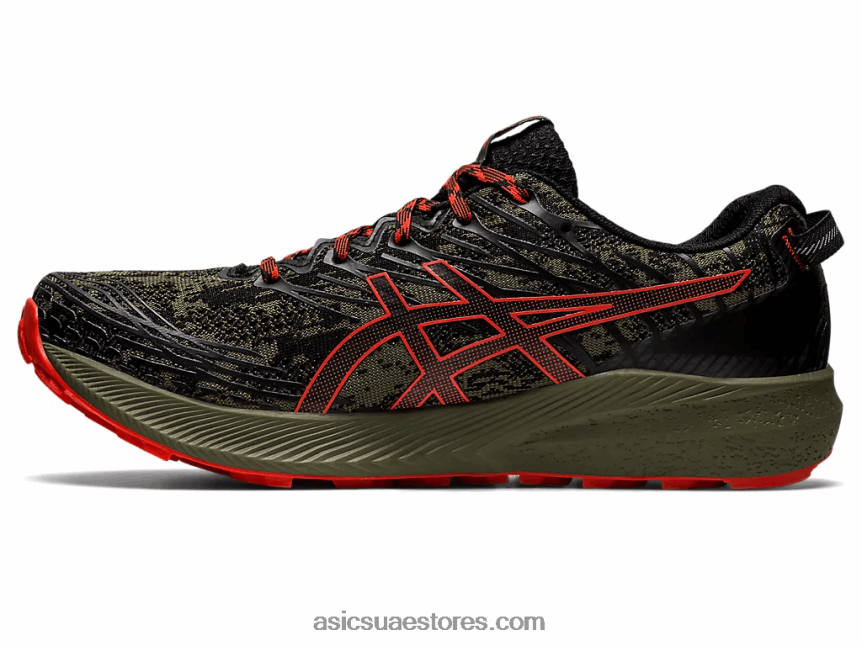 Asics عباءة خضراء / طماطم كرزية فوجي لايت 3 2N24DJ735