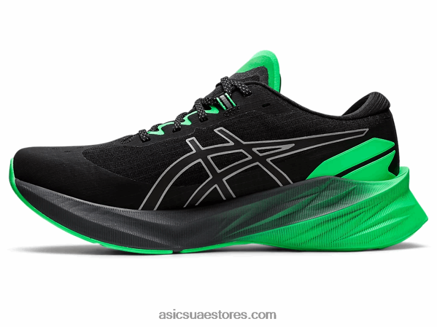 Asics أسود / ورقة جديدة نوفابليست 3 لايت عرض 2N24DJ739