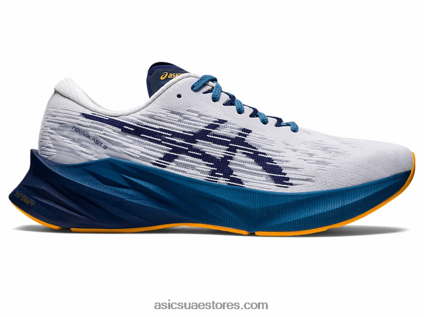 Asics أبيض / عميق المحيط نوفابلاست 3 2N24DJ925