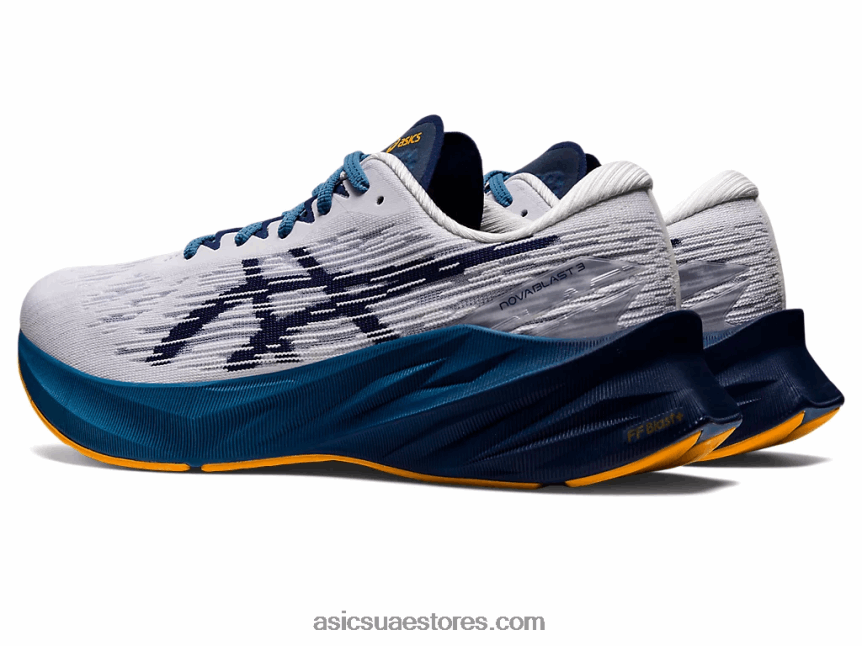 Asics أبيض / عميق المحيط نوفابلاست 3 2N24DJ925