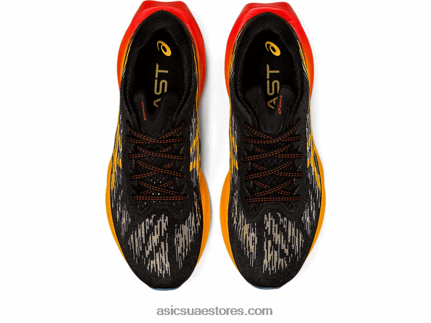 Asics أسود / كهرماني نوفابلاست 3 2N24DJ939