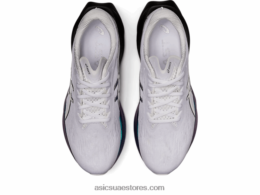 Asics أبيض / فضي نقي نوفابلاست 3 بلاتين 2N24DJ948