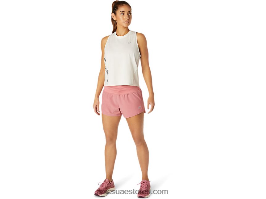 Asics ارتفع سموكي طريق المرأة 3.5in قصير 2N24DJ3814