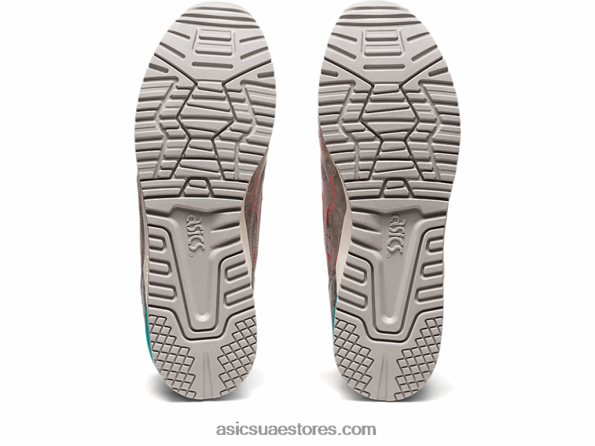 Asics المحار الرمادي / المغنية الوردي جل لايت 3 og شعر معاد تدويره 2N24DJ212