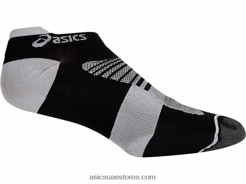 Asics لامع أبيض / أسود كويك لايت للرجال زائد 3pk 2N24DJ1610