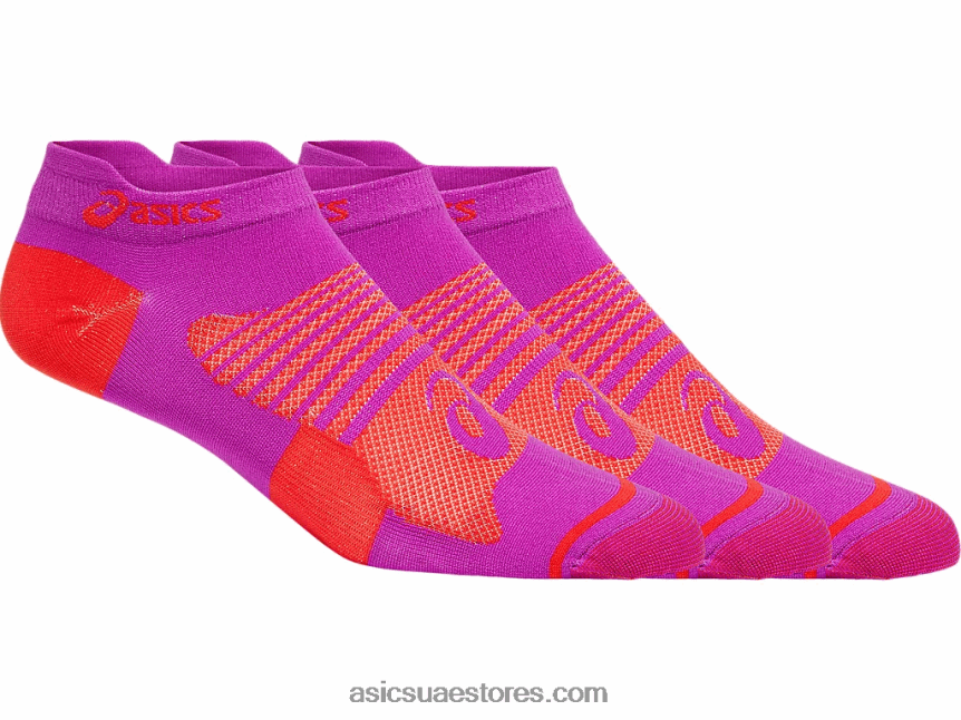 Asics تنبيه السحلبية / الأحمر لايت سريع للسيدات زائد 3pk 2N24DJ2975