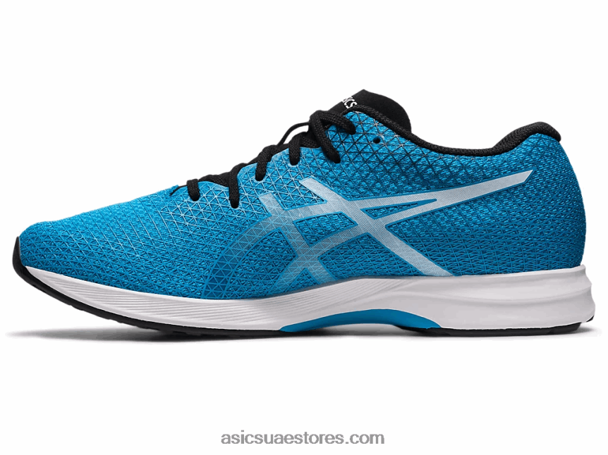 Asics الجزيرة أزرق / أبيض الليتراكير 4 2N24DJ118
