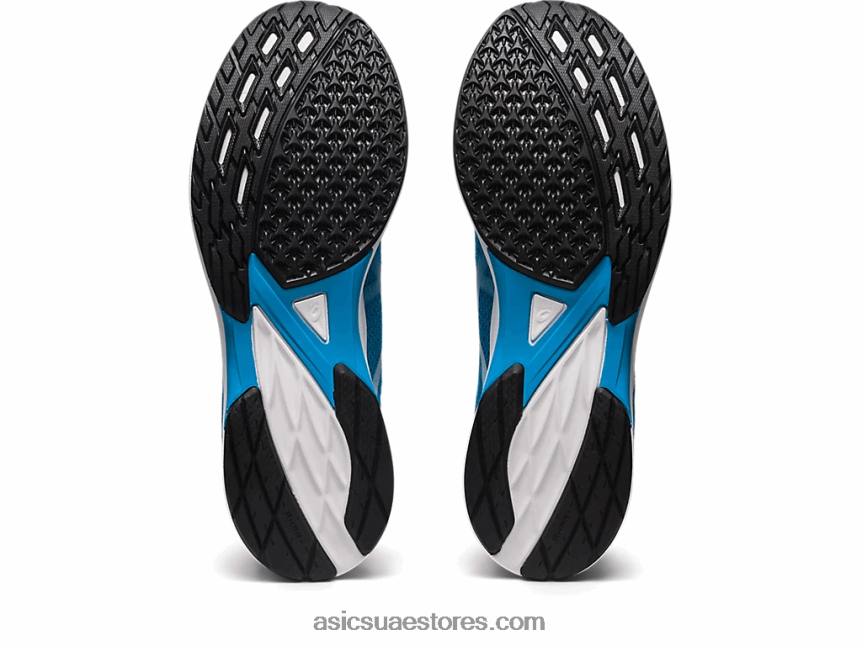 Asics الجزيرة أزرق / أبيض الليتراكير 4 2N24DJ118