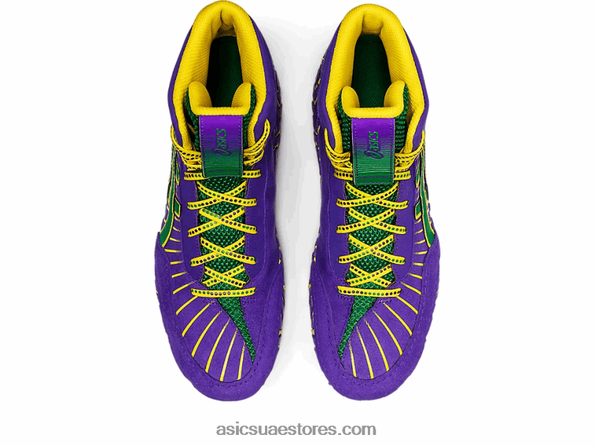 Asics عازل ملكي / أخضر المعتدي 4 2N24DJ1454
