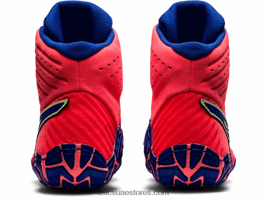 Asics اشتعلت النيران في المرجان / اللازورد الأزرق المعتدي 4 2N24DJ1833