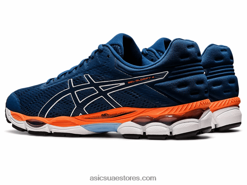 Asics ماكو أزرق / أبيض جل تمجيد 4 2N24DJ1863