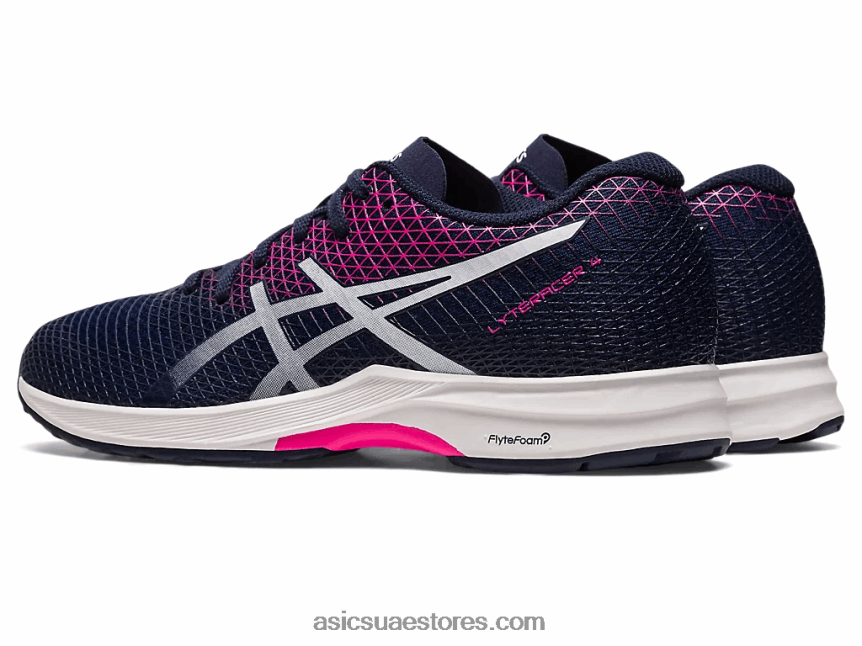 Asics منتصف الليل / أبيض الليتراكير 4 2N24DJ2211