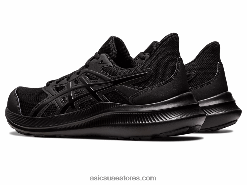 Asics أسود هزة 4 واسعة 2N24DJ2470