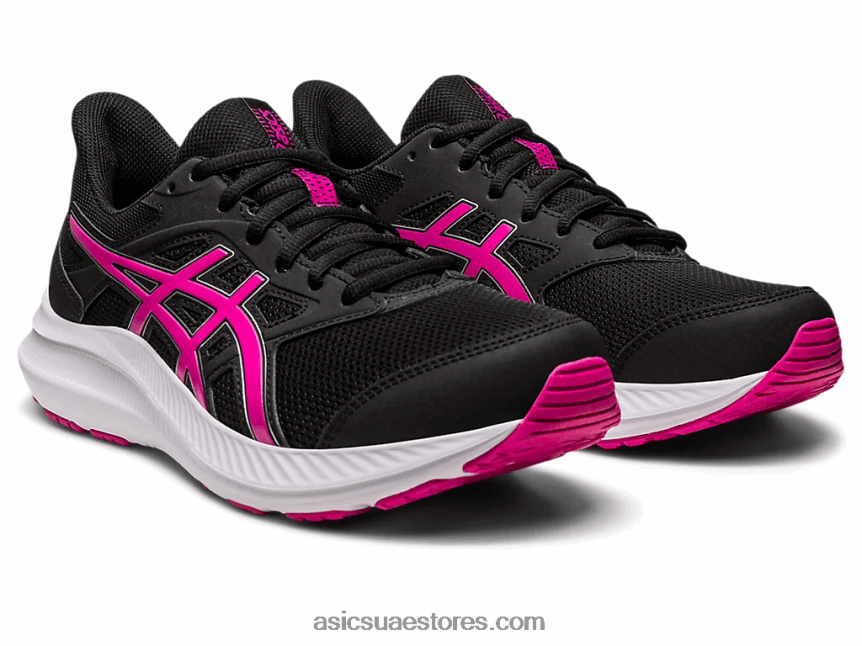 Asics الهذيان الأسود / الوردي هزة 4 2N24DJ2570