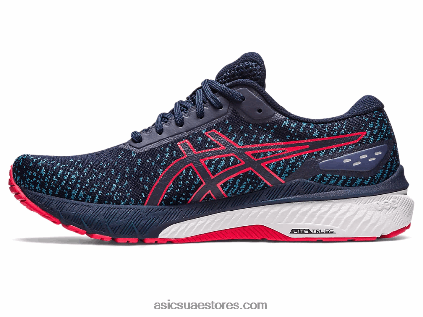 Asics منتصف الليل / أحمر كهربائي جل جليد 4 2N24DJ285