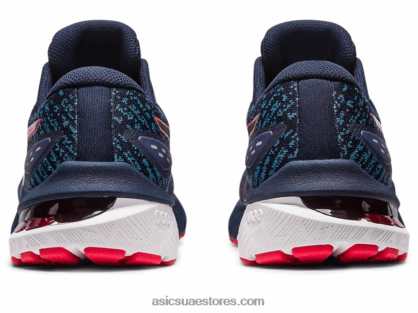 Asics منتصف الليل / أحمر كهربائي جل جليد 4 2N24DJ285