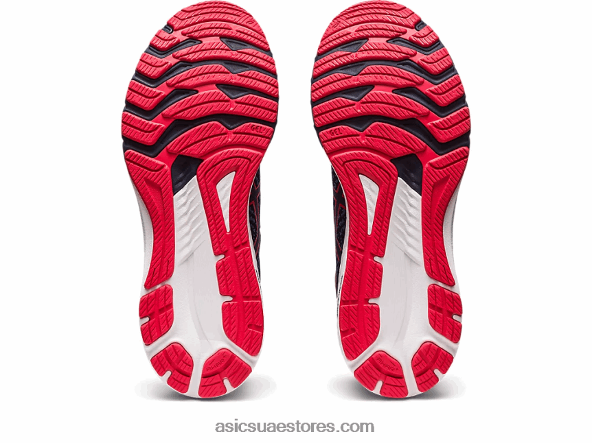 Asics منتصف الليل / أحمر كهربائي جل جليد 4 2N24DJ285