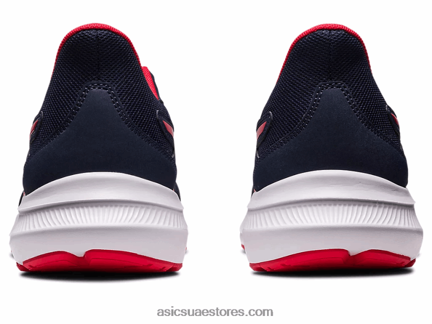 Asics منتصف الليل / أحمر كهربائي هزة 4 إضافية على نطاق واسع 2N24DJ455
