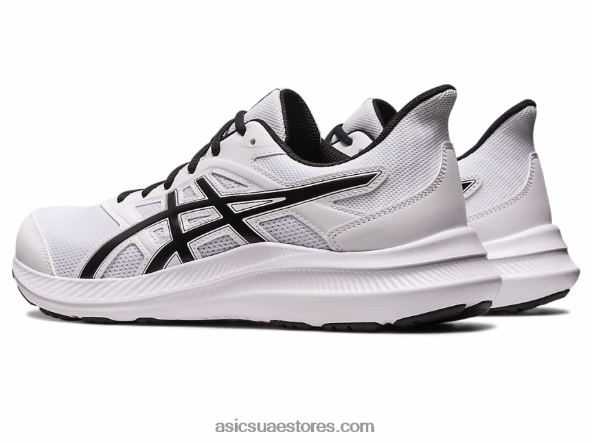 Asics أبيض أسود هزة 4 2N24DJ478