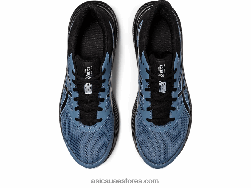 Asics أزرق صلب / أسود هزة 4 2N24DJ504