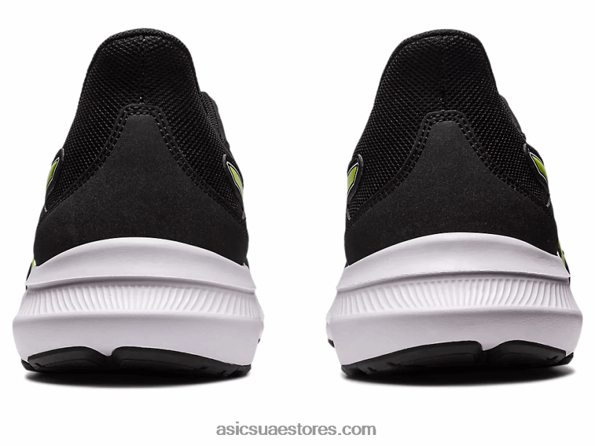 Asics أسود / قشر الليمون هزة 4 2N24DJ544