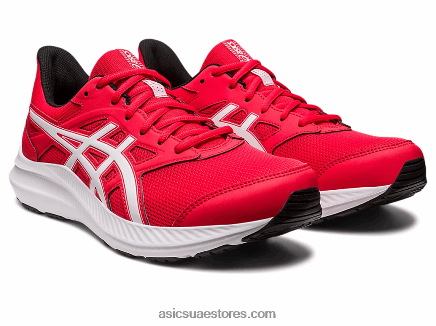 Asics أحمر كهربائي / أبيض هزة 4 2N24DJ552