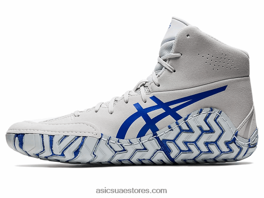 Asics أبيض / لازورد أزرق المعتدي 5 2N24DJ1096