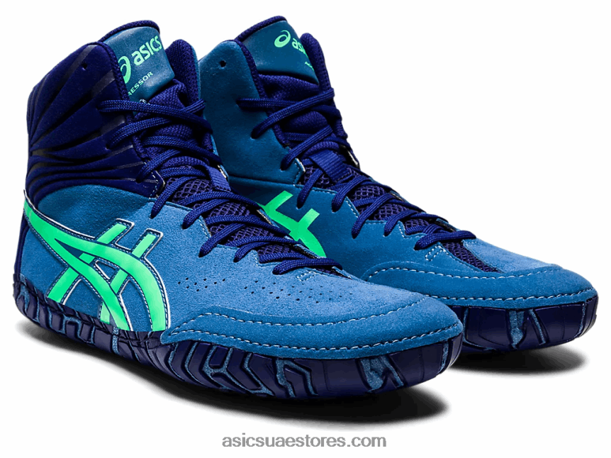Asics اللازوردية / ورقة جديدة المعتدي 5 2N24DJ1126