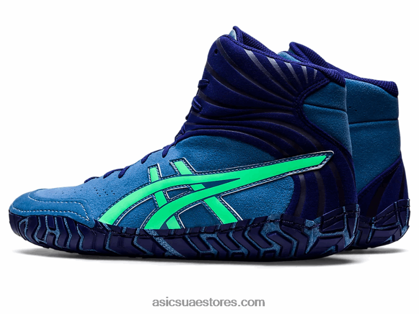 Asics اللازوردية / ورقة جديدة المعتدي 5 2N24DJ1126