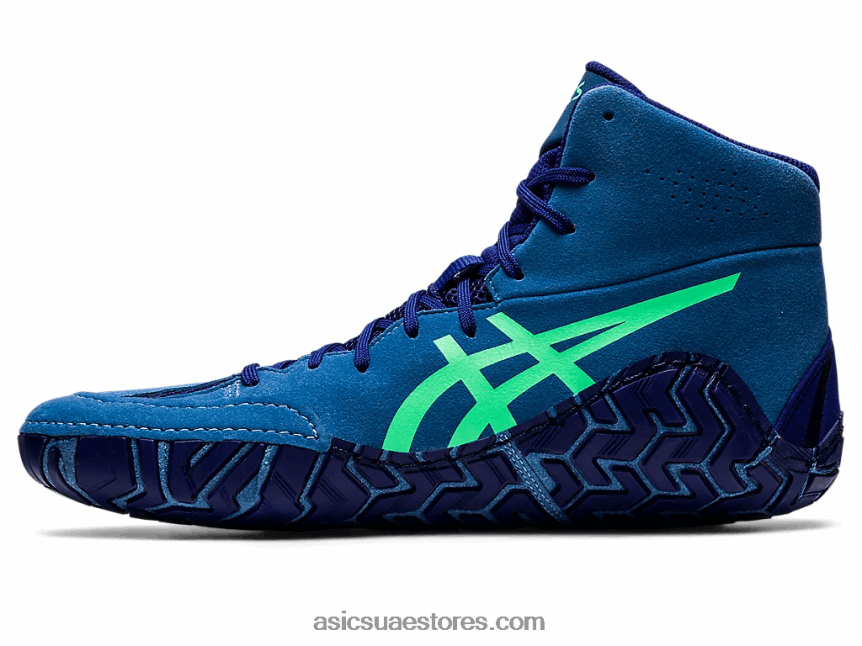 Asics اللازوردية / ورقة جديدة المعتدي 5 2N24DJ1126