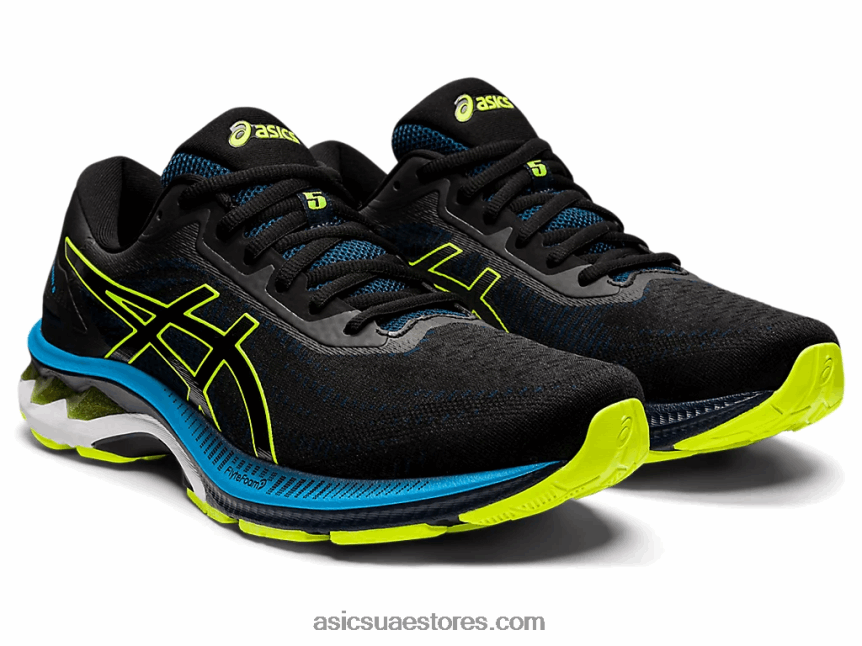 Asics أزرق فرنسي / أصفر أمان جل سوبريون 5 2N24DJ687