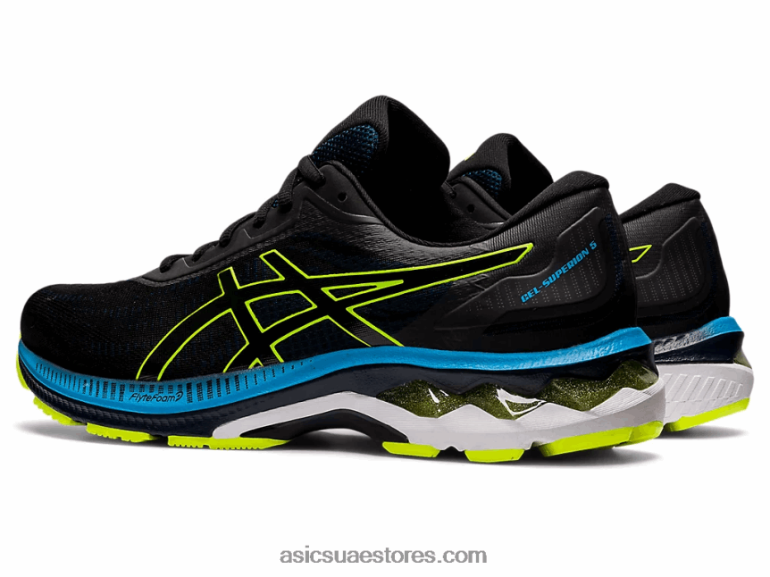 Asics أزرق فرنسي / أصفر أمان جل سوبريون 5 2N24DJ687
