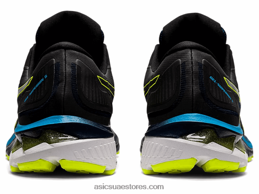 Asics أزرق فرنسي / أصفر أمان جل سوبريون 5 2N24DJ687