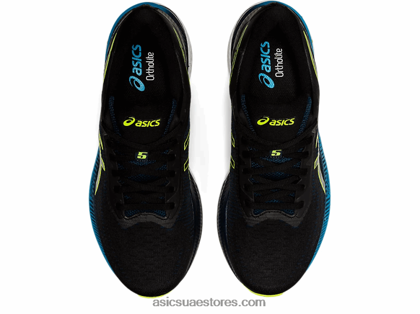 Asics أزرق فرنسي / أصفر أمان جل سوبريون 5 2N24DJ687