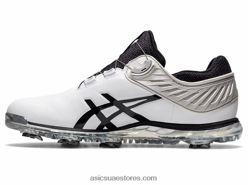 Asics أبيض أسود جل ايس برو 5 بوا 2N24DJ998
