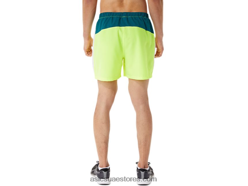Asics متعدد طقم رجالى جاهز 5 بوصة بلوك لون قصير wch 2N24DJ1285