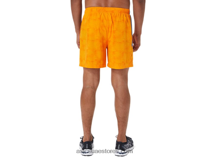 Asics التعادل صبغ العنبر الرجال 5in العلاقات العامة قصيرة 2N24DJ1039