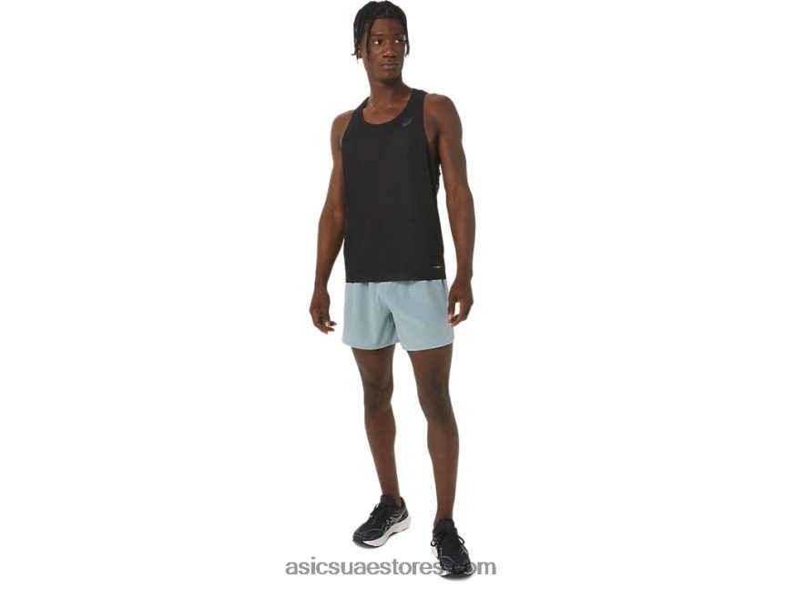 Asics الفولاذ الخفيف تهوية 5in قصيرة للرجال 2N24DJ1060
