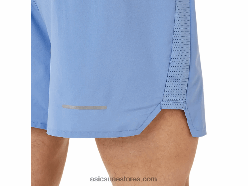 Asics الانسجام الأزرق طريق الرجال 5in قصير 2N24DJ1321