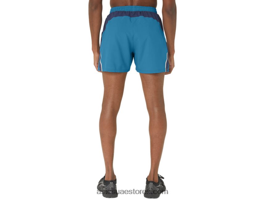 Asics الجزيرة الزرقاء الرجال 5in العلاقات العامة قصيرة 2.0 2N24DJ290