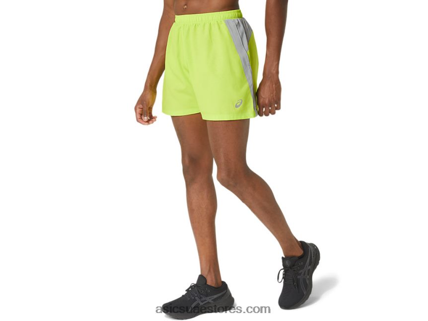 Asics نكهة الليمون الحامض ناغاشي تك الرجال 5in العلاقات العامة قصيرة 2.0 2N24DJ297