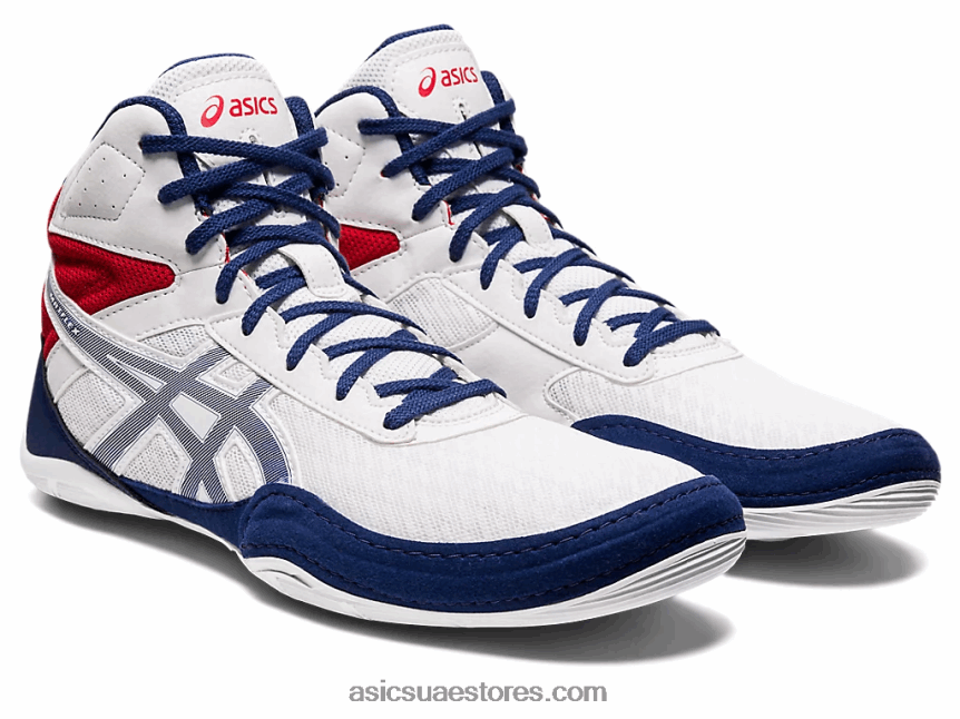 Asics أبيض / عميق المحيط ماتفليكس 6 2N24DJ1141