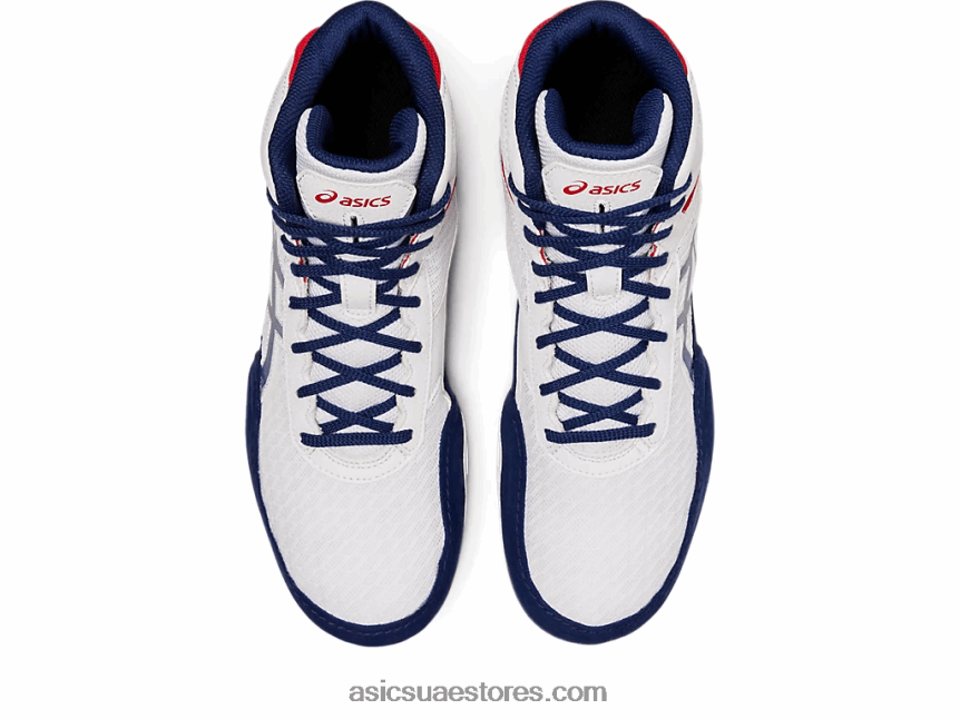 Asics أبيض / عميق المحيط ماتفليكس 6 2N24DJ1141