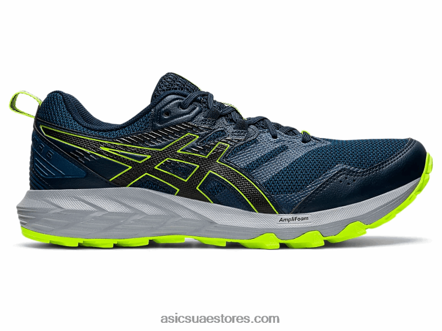 Asics الأزرق الفرنسي / الأسود جل سونوما 6 2N24DJ1565