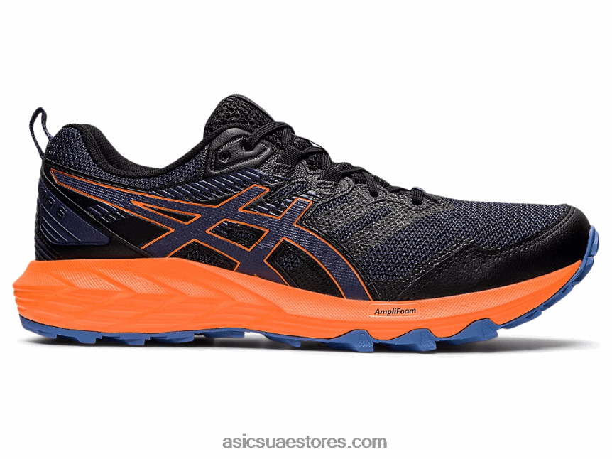Asics ضباب أسود / نيلي جل سونوما 6 2N24DJ1566