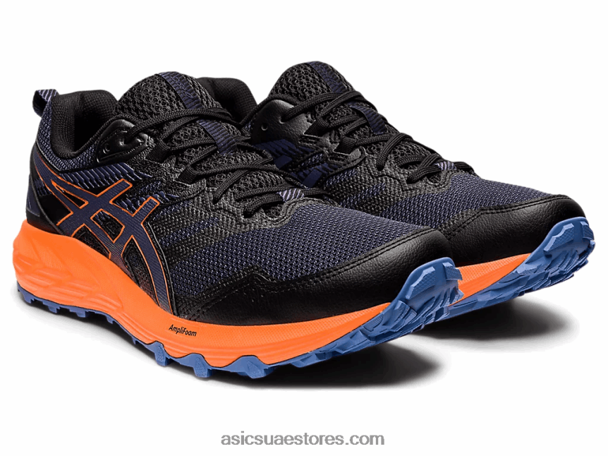 Asics ضباب أسود / نيلي جل سونوما 6 2N24DJ1566